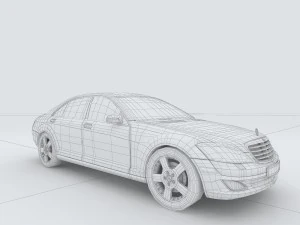 vehicles - mercedes-benz bmw volkswagen audi car 186 3D Model