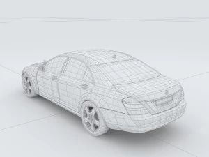 vehicles - mercedes-benz bmw volkswagen audi car 186 3D Model
