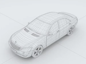 vehicles - mercedes-benz bmw volkswagen audi car 186 3D Model
