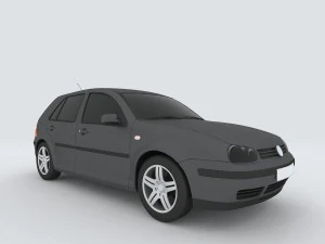 vehicles - mercedes-benz bmw volkswagen audi car 187 3D Model