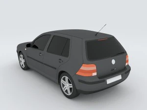 vehicles - mercedes-benz bmw volkswagen audi car 187 3D Model