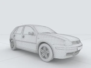 vehicles - mercedes-benz bmw volkswagen audi car 187 3D Model