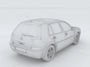 vehicles - mercedes-benz bmw volkswagen audi car 187 3D Model
