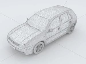 vehicles - mercedes-benz bmw volkswagen audi car 187 3D Model