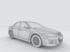 vehicles - mercedes-benz bmw volkswagen audi car 188 3D Model