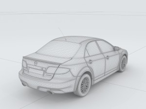 vehicles - mercedes-benz bmw volkswagen audi car 188 Modello 3D