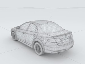 vehicles - mercedes-benz bmw volkswagen audi car 188 Modello 3D