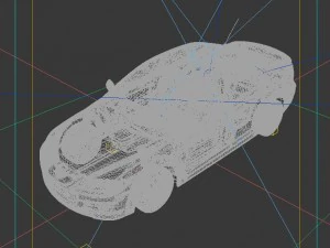 vehicles - mercedes-benz bmw volkswagen audi car 188 3D Model