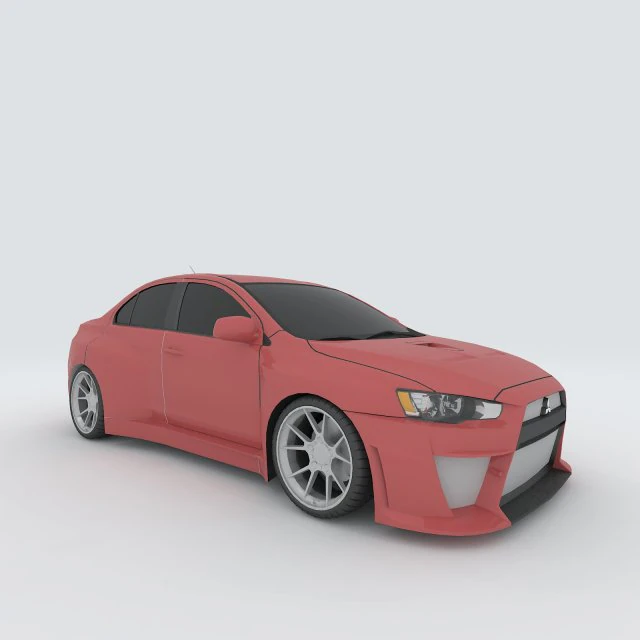 vehicles - mercedes-benz bmw volkswagen audi car 189 3D Model .c4d .max .obj .3ds .fbx .stl .blend 