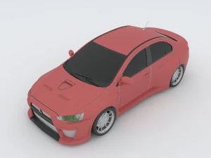 vehicles - mercedes-benz bmw volkswagen audi car 189 3D Model