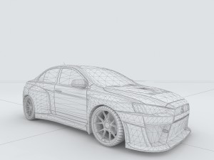 vehicles - mercedes-benz bmw volkswagen audi car 189 3D 모델