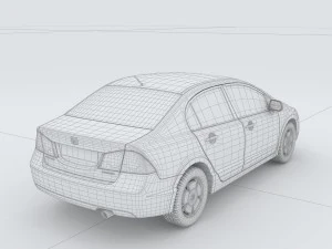 vehicles - mercedes-benz bmw volkswagen audi car 190 3D Model