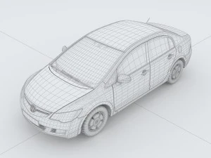 vehicles - mercedes-benz bmw volkswagen audi car 190 3D Model