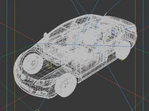 vehicles - mercedes-benz bmw volkswagen audi car 190 3D Model