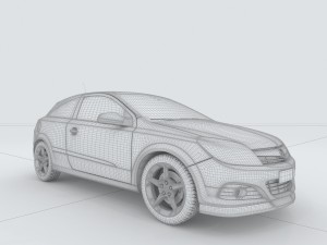 vehicles - mercedes-benz bmw volkswagen audi car 192 Modello 3D