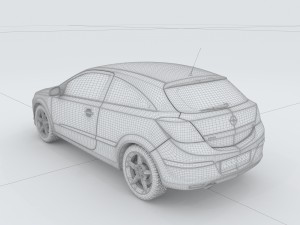 vehicles - mercedes-benz bmw volkswagen audi car 192 Modello 3D