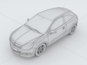 vehicles - mercedes-benz bmw volkswagen audi car 192 Modello 3D