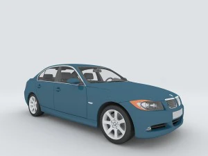 vehicles - mercedes-benz bmw volkswagen audi car 194 3D Model