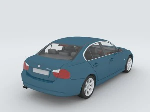 vehicles - mercedes-benz bmw volkswagen audi car 194 3D Model