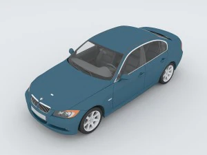 vehicles - mercedes-benz bmw volkswagen audi car 194 3D Model