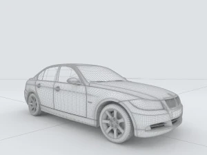 vehicles - mercedes-benz bmw volkswagen audi car 194 3D Model