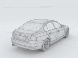 vehicles - mercedes-benz bmw volkswagen audi car 194 3D Model
