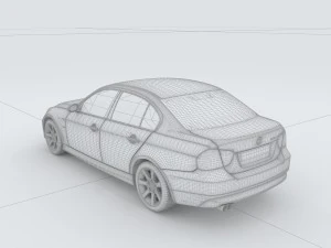 vehicles - mercedes-benz bmw volkswagen audi car 194 3D Model