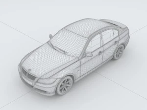 vehicles - mercedes-benz bmw volkswagen audi car 194 3D Model