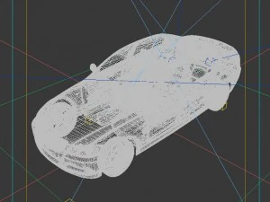vehicles - mercedes-benz bmw volkswagen audi car 194 3D Model