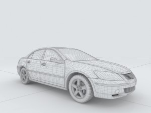 vehicles - mercedes-benz bmw volkswagen audi car 196 3D Model