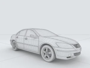 vehicles - mercedes-benz bmw volkswagen audi car 196 3D Model