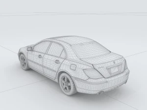 vehicles - mercedes-benz bmw volkswagen audi car 196 3D Model