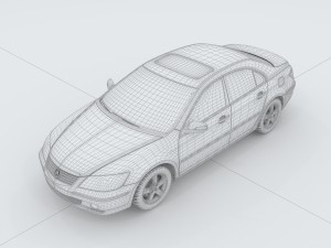 vehicles - mercedes-benz bmw volkswagen audi car 196 3D Model