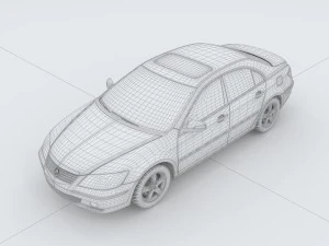 vehicles - mercedes-benz bmw volkswagen audi car 196 3D Model