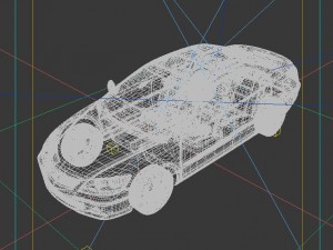 vehicles - mercedes-benz bmw volkswagen audi car 196 3D Model