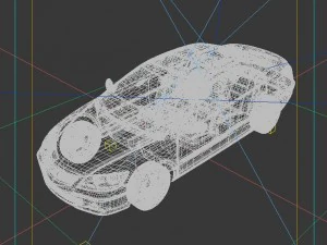 vehicles - mercedes-benz bmw volkswagen audi car 196 3D Model