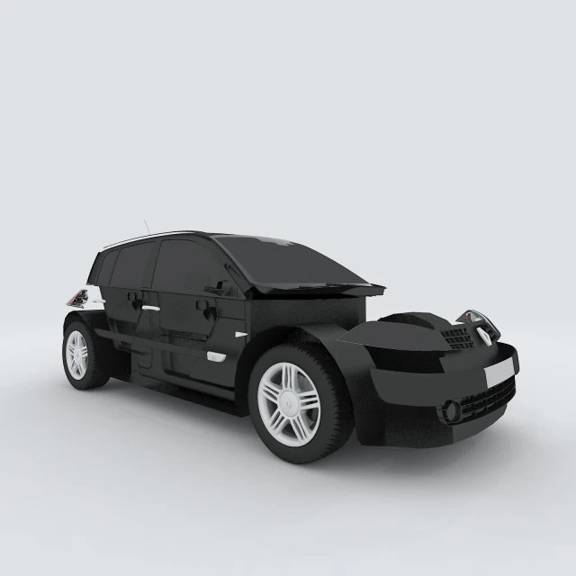 vehicles - mercedes-benz bmw volkswagen audi car 197 3D Model .c4d .max .obj .3ds .fbx .stl .blend 