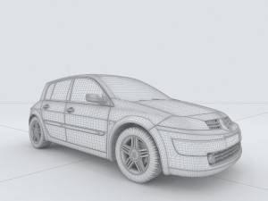 vehicles - mercedes-benz bmw volkswagen audi car 197 3D Модель