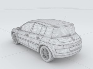 vehicles - mercedes-benz bmw volkswagen audi car 197 3D Модель