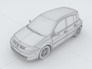 vehicles - mercedes-benz bmw volkswagen audi car 197 3D Модель