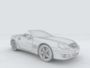 vehicles - mercedes-benz bmw volkswagen audi car 204 3D Model