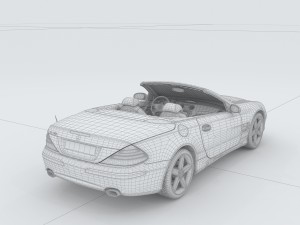 vehicles - mercedes-benz bmw volkswagen audi car 204 3D 모델