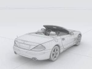 vehicles - mercedes-benz bmw volkswagen audi car 204 3D Model