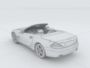 vehicles - mercedes-benz bmw volkswagen audi car 204 3D Model