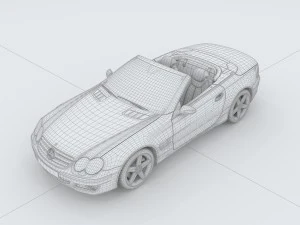 vehicles - mercedes-benz bmw volkswagen audi car 204 3D Model