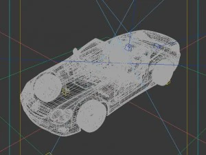 vehicles - mercedes-benz bmw volkswagen audi car 204 3D Model