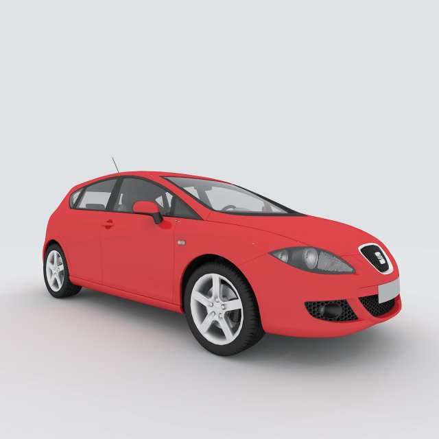 vehicles - mercedes-benz bmw volkswagen audi car 205 3D Модель .c4d .max .obj .3ds .fbx .stl .blend 