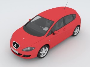 vehicles - mercedes-benz bmw volkswagen audi car 205 3D Модель