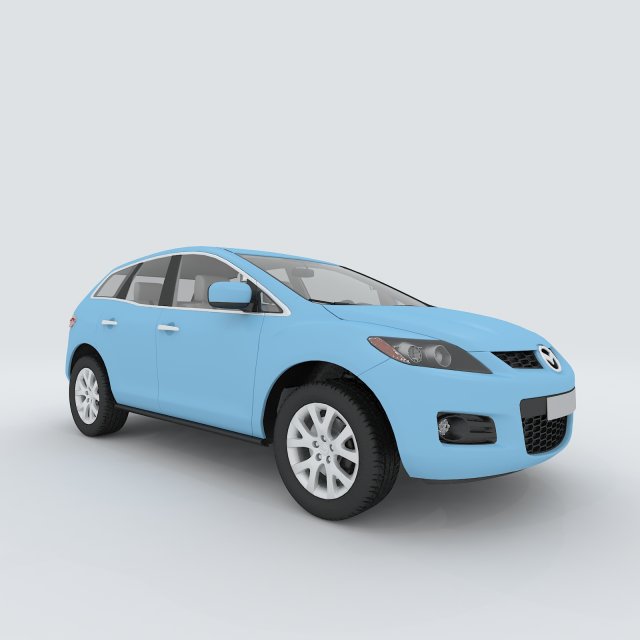 vehicles - mercedes-benz bmw volkswagen audi car 206 3D Модель .c4d .max .obj .3ds .fbx .stl .blend 