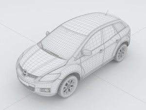 vehicles - mercedes-benz bmw volkswagen audi car 206 3D Модель